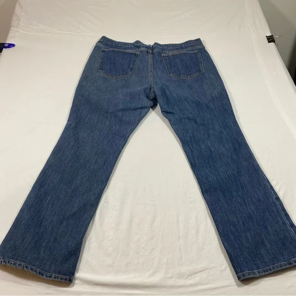 Old Navy Denim Ankle Jeans Casual Medium wash Midrise Short Straight Fit… - Picture 10 of 11